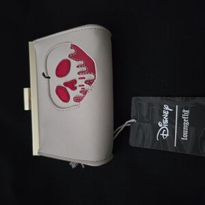 Loungefly Cream and Red Snow White Poison Apple Coin Purse